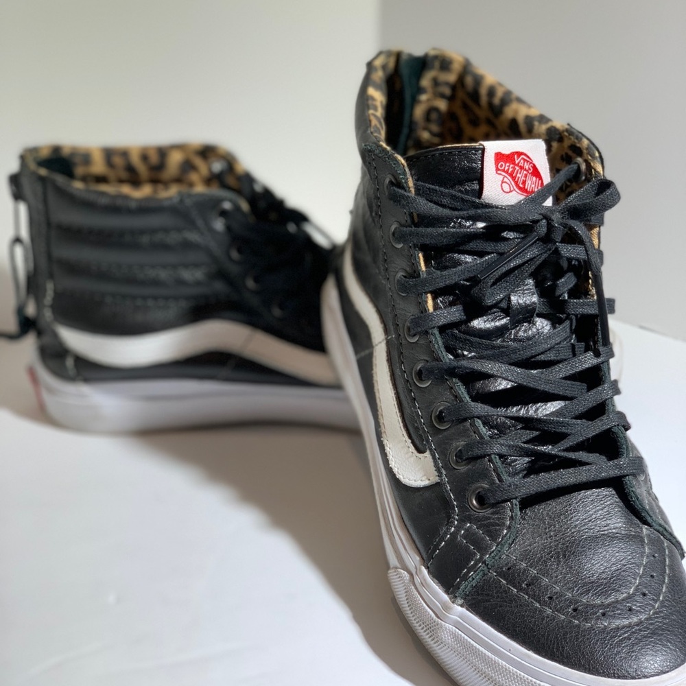 VANS Leather | SK8-HI SLIM ZIP